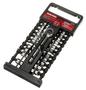 UltraSteel 22 Piece 1/4 Inch Drive 6 Point SAE, Metric Socket Set