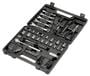 UltraSteel 59 Piece 1/4, 3/8 Inch Drive SAE, Metric Tool Set