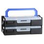 UltraSteel 0 -Drawer Black, Blue Stackable Tool Box