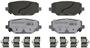 Wagner OEX Rear Ceramic Brake Pads