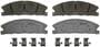 Wagner OEX Front Ceramic Brake Pads