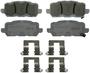 Wagner OEX Rear Ceramic Brake Pads