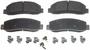 Wagner ThermoQuiet Front Semi-Metallic Brake Pads