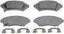 Wagner ThermoQuiet Front Semi-Metallic Disc Brake Pad Set