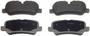 Wagner ThermoQuiet Rear Semi-Metallic Brake Pads