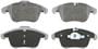 Wagner ThermoQuiet Front Semi-Metallic Brake Pads