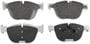Wagner ThermoQuiet Front Semi-Metallic Brake Pads