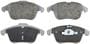 Wagner ThermoQuiet Front Semi-Metallic Brake Pads