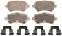 Wagner ThermoQuiet Rear Semi-Metallic Disc Brake Pad Set