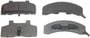 Wagner ThermoQuiet Front Semi-Metallic Brake Pads