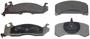 Wagner ThermoQuiet Front Semi-Metallic Brake Pads