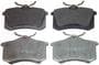 Wagner ThermoQuiet Rear Semi-Metallic Brake Pads