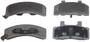 Wagner ThermoQuiet Front Semi-Metallic Brake Pads