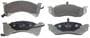 Wagner ThermoQuiet Front Semi-Metallic Brake Pads