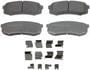 Wagner ThermoQuiet Rear Semi-Metallic Brake Pads