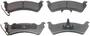 Wagner ThermoQuiet Rear Semi-Metallic Brake Pads