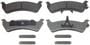 Wagner ThermoQuiet Rear Semi-Metallic Brake Pads