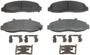 Wagner ThermoQuiet Front Semi-Metallic Disc Brake Pad Set