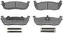 Wagner ThermoQuiet Rear Semi-Metallic Brake Pads