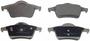 Wagner ThermoQuiet Rear Semi-Metallic Brake Pads