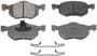 Wagner ThermoQuiet Front Semi-Metallic Brake Pads