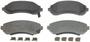 Wagner ThermoQuiet Front Semi-Metallic Brake Pads