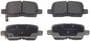 Wagner ThermoQuiet Rear Semi-Metallic Brake Pads