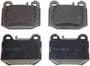 Wagner ThermoQuiet Rear Semi-Metallic Brake Pads