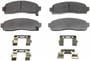 Wagner ThermoQuiet Front Semi-Metallic Brake Pads