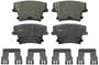 Wagner ThermoQuiet Rear Ceramic Brake Pads