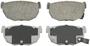Wagner ThermoQuiet Rear Ceramic Disc Brake Pad Set