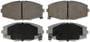 Wagner ThermoQuiet Front Ceramic Brake Pads