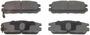 Wagner ThermoQuiet Rear Ceramic Brake Pads
