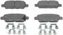 Wagner ThermoQuiet Rear Ceramic Brake Pads
