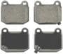 Wagner ThermoQuiet Rear Ceramic Brake Pads