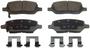 Wagner ThermoQuiet Rear Ceramic Brake Pads