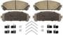 Wagner ThermoQuiet Front Ceramic Brake Pads
