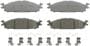 Wagner ThermoQuiet Front Ceramic Disc Brake Pad Set