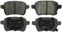 Wagner ThermoQuiet Rear Ceramic Brake Pads