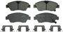 Wagner ThermoQuiet Front Ceramic Disc Brake Pad Set