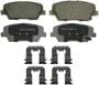 Wagner ThermoQuiet Rear Ceramic Brake Pads