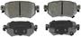 Wagner ThermoQuiet Rear Ceramic Brake Pads