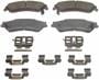 Wagner ThermoQuiet Rear Ceramic Brake Pads