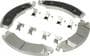 Wagner ThermoQuiet Rear Semi-Metallic Brake Pads