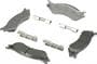 Wagner ThermoQuiet Rear Semi-Metallic Brake Pads