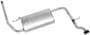 Walker SoundFX Exhaust Muffler