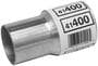 Walker 1-3/4 Inch Inlet To  2-1/4 Inch Outlet X 4-1/2 Inch Exhaust Pipe Connector
