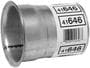Walker 3 Inch Inlet To  3-5/8 Inch Outlet X 4 Inch Exhaust Pipe Connector