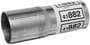 Walker 1-3/4 Inch Inlet To  1-3/4 Inch Outlet X 5 Inch Exhaust Pipe Connector