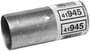 Walker 2 Inch Inlet To  2 Inch Outlet X 4-1/2 Inch Exhaust Pipe Connector